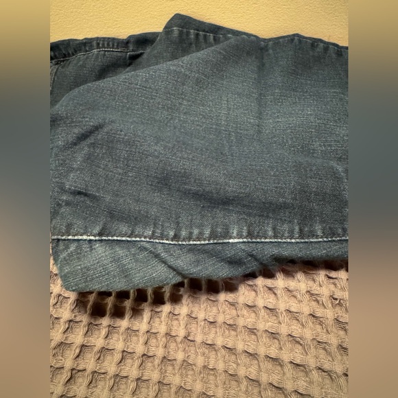 NYDJ denim straight leg Made in USA size 12 - Picture 11 of 12